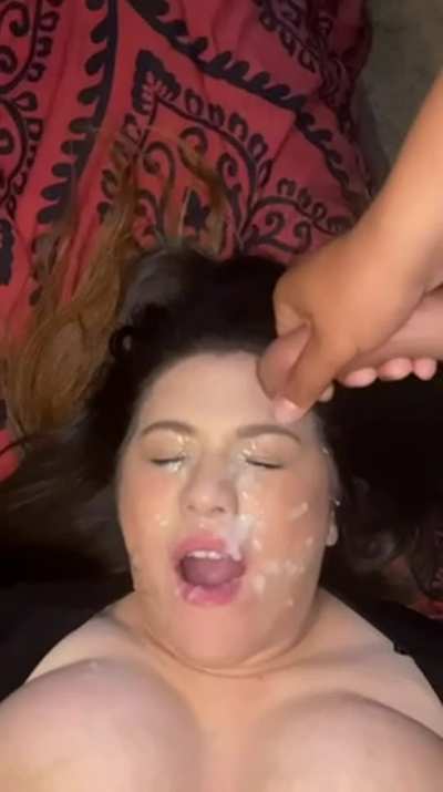 1,2,3,&4 how many cumshots can you count on this hotwife whore❤️