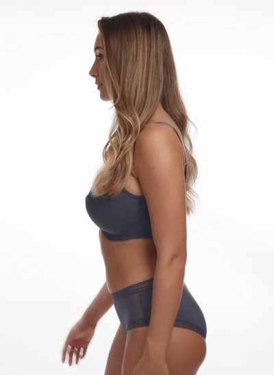 Grey lingerie