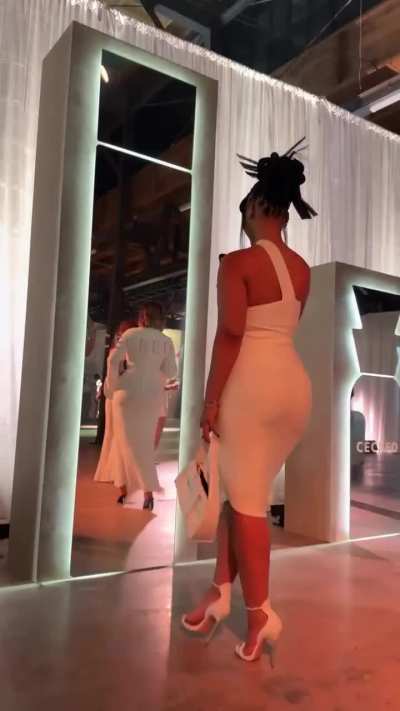 Chloe’s white dress for Cecred event , from IG 4.8.2026