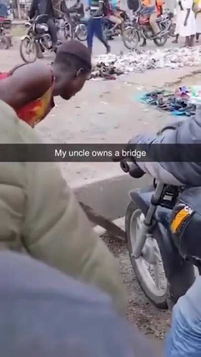 Make a living by owning a bridge