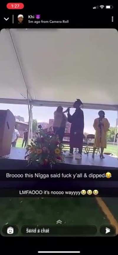 Bro had enough🤣