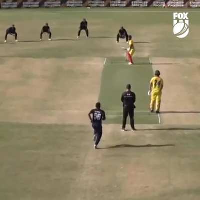 Nothing to see here, just your average 9 slip fielders