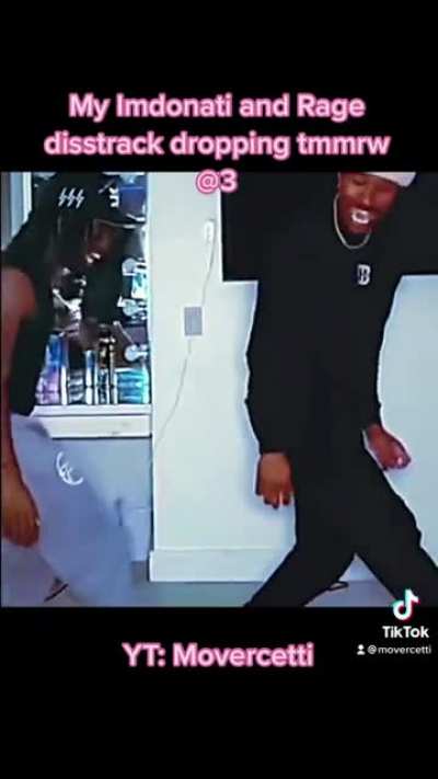 DAMNNN this nigga made a diss on donati and rage😭😭( it’s kinda hard tho)