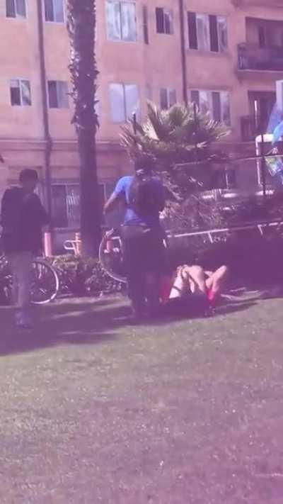 Public fucking with a not so happy ending