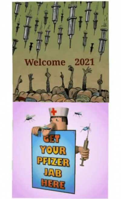 Vaccine bombardment in 2021