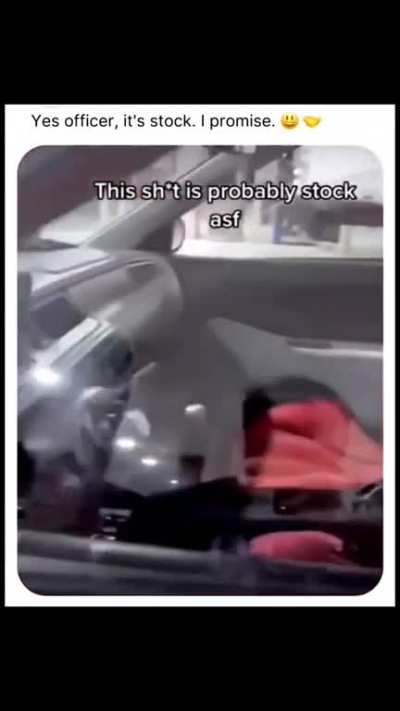 This car is definitely stock sir