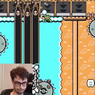 Mario Maker streamers are a goldmine for screams (content from CarlSagan42)