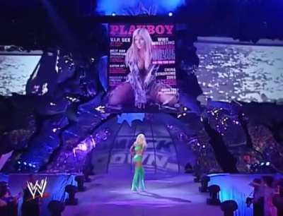 Torrie on Smackdown 7-13-03 IG