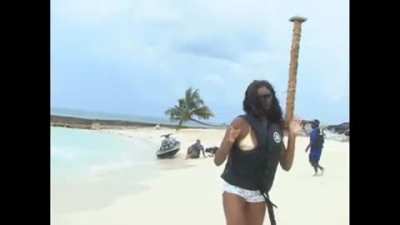 Out-of-control jet ski