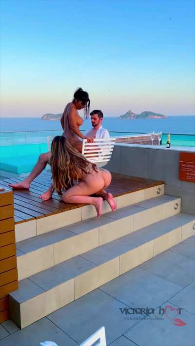 Fucking with my blond friend and your BWC boyfriend!!!