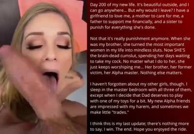 Finale: Quarantining with your GF was a mistake, Chapter 40 [feminization][incest]