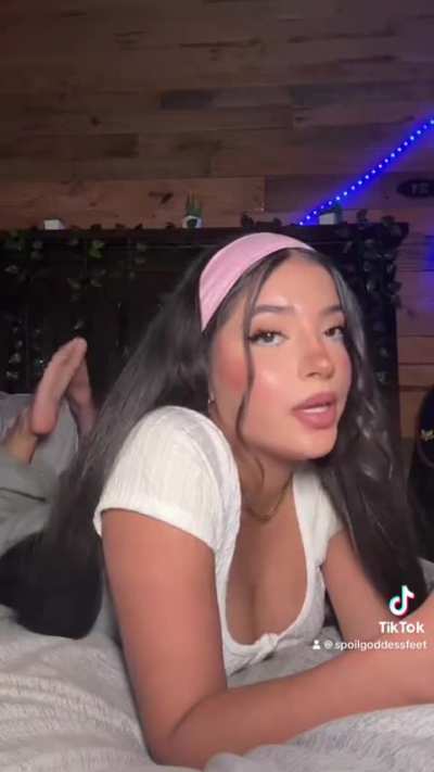 spoilgoddessfeet on tiktok 