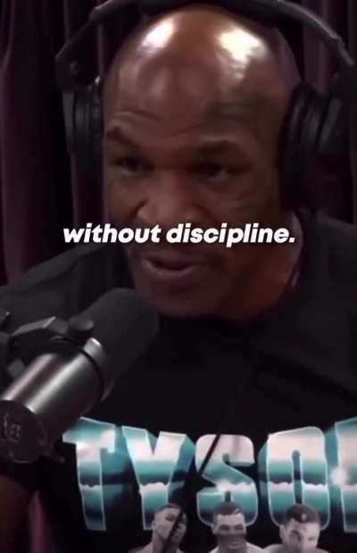 Discipline.