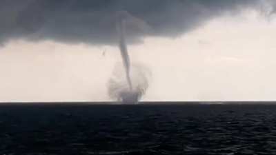 Not a tornado, but TIL rope waterspouts exist