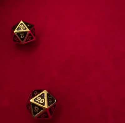 [OC] My dice whenever the roll is of zero importance/consequence...