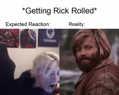 Let's all admit it, we love getting Rick Rolled.