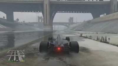 So I was driving in the sewers and this happens