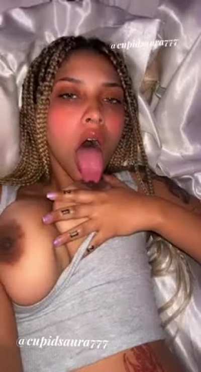 Let’s make out around my nipple