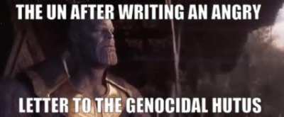 The Rwandan genocide ended that day