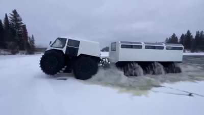 Now this is an all-terrain vehicle