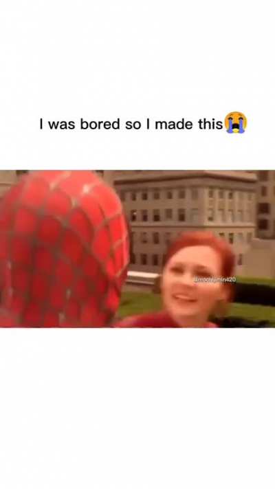 Spiderman has another voice? 😱
