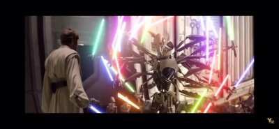 General Grievous has too many lightsabers credit: Yusuf-D-Jordan YT