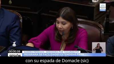 La vara cayó al piso