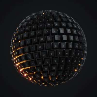RGB Spherical keyboard [A]
