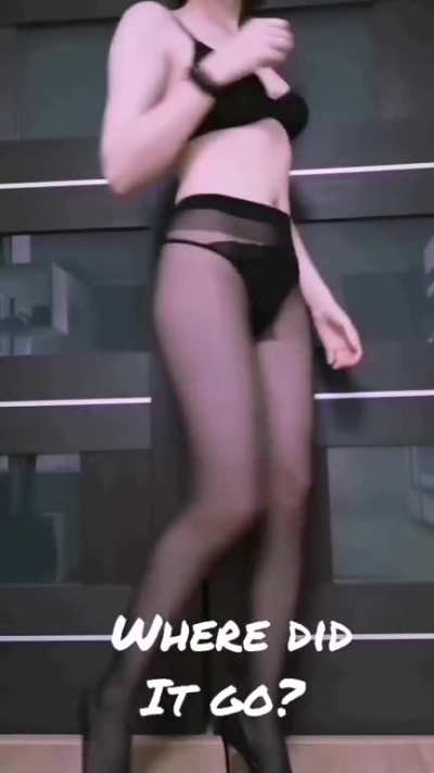 [F] Have you ever wished to have the power to make clothes just disappear?