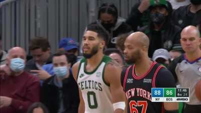 [Highlight] Tatum gets called for the push off