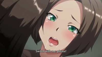 Hatsufuji Akari and Shizuku from Yarichin kateikyoushi netori houkoku