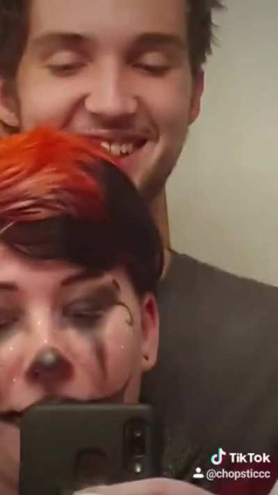 he licked my ear :((((((