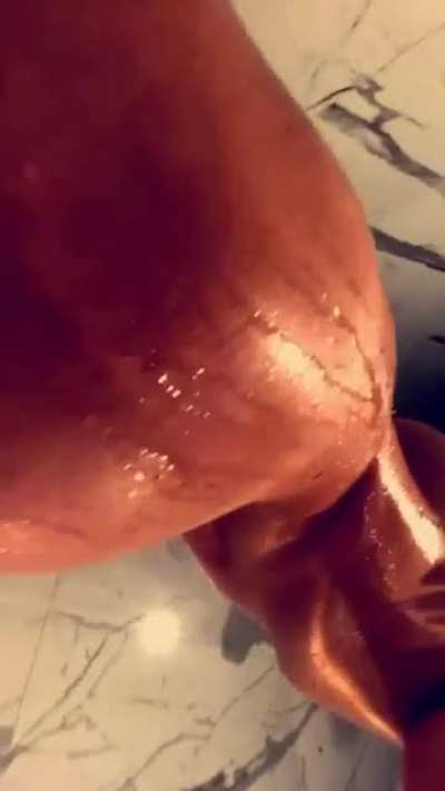 bella in the shower