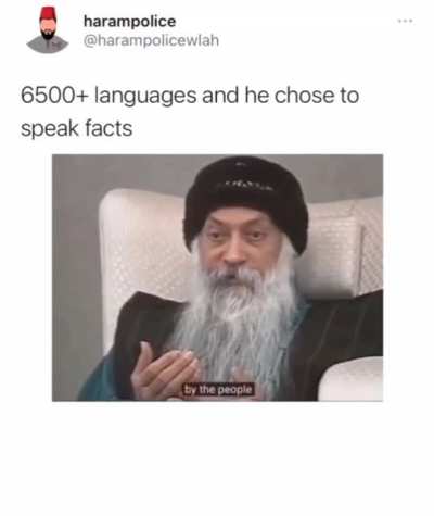 He spitting straight facts