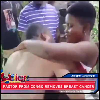 Pastor from Congo Removes Breast Cancer