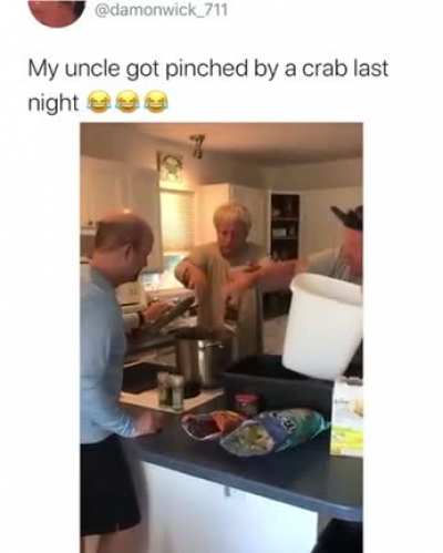 “Come on little guy”