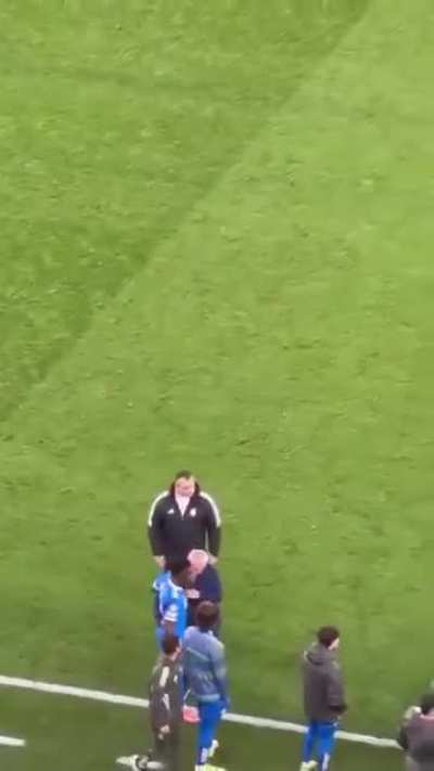 Vini jr tells the referee and then jose Mourinho that prestianni has racially abused him….
