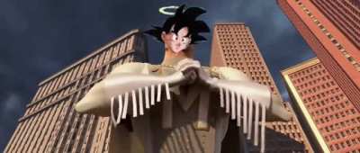Made this today, I tried to get Goku’s face to stick but it wouldn’t.