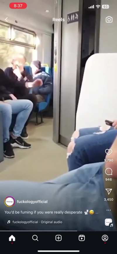 What a dick move!
