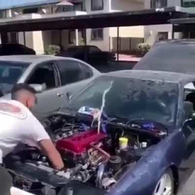 Volume down my friends this car moans