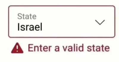 isn'trael rule
