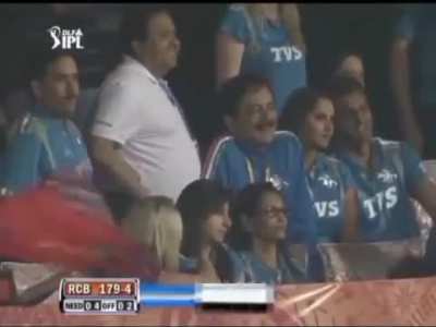 Ashish's reaction is a testament of the insanity of that shot.