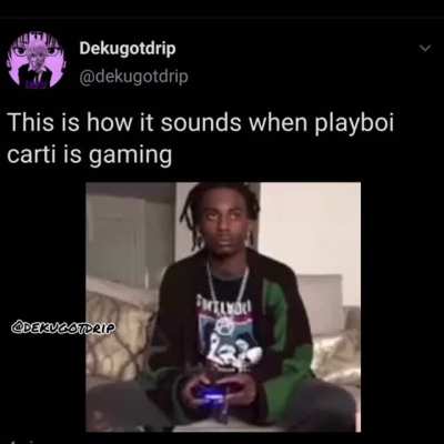 If Bruce and Carti played COD together