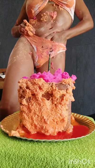 The cream in the pussy