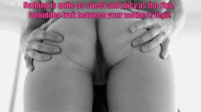 Mom's ripe, forbidden fruit! 😈