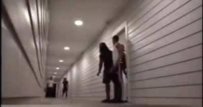 Knocking on stranger's door