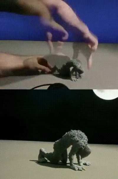 Making of a Stop motion movie