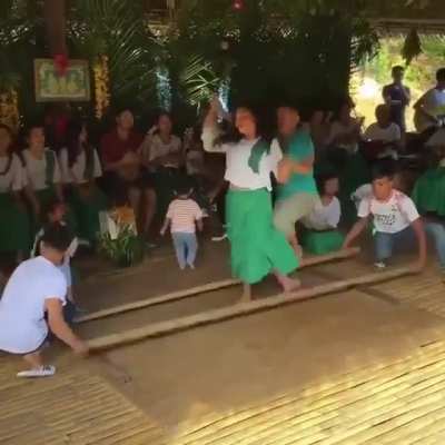 The Philippino Traditional Dance Known as 