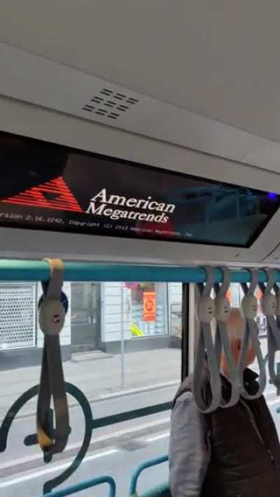 found in the bus.