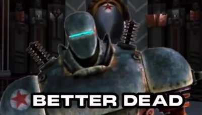 Better dead than red